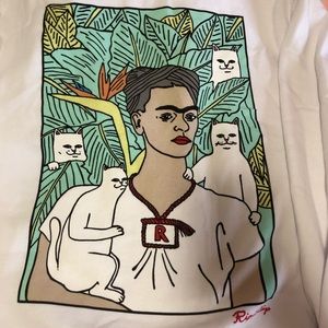 RIPNDIP white hoodie S